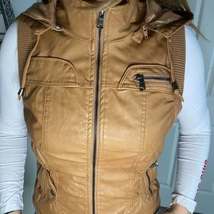 Brown Jacket Vest